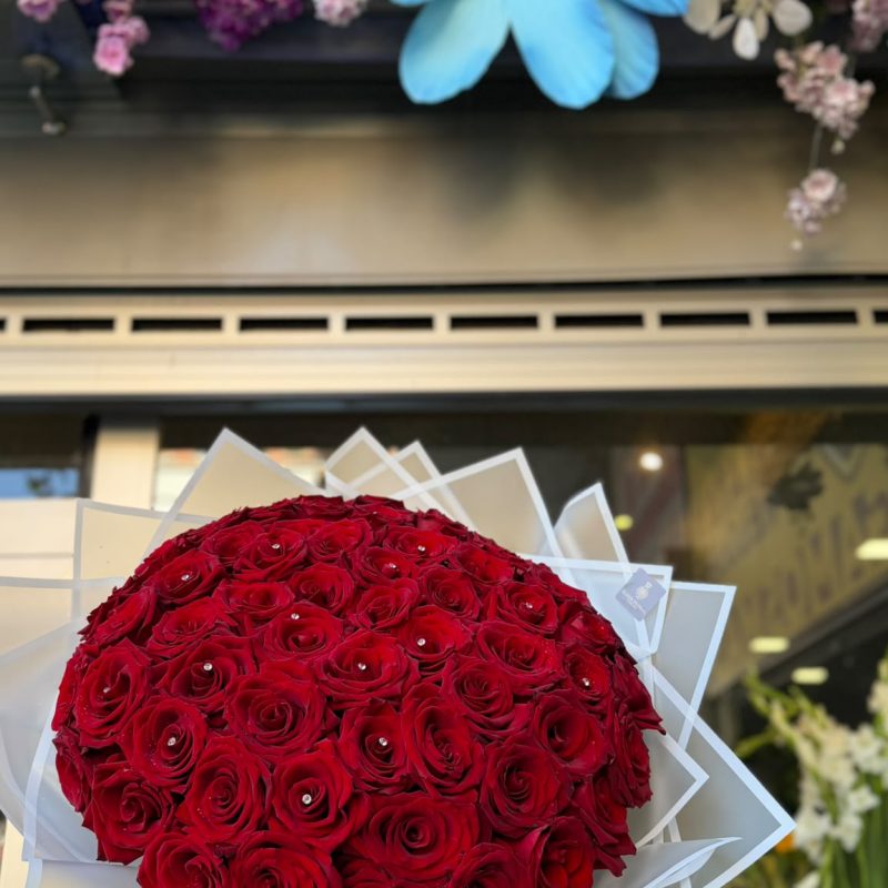 Ramo Gigante de Rosas Destello Supremo
